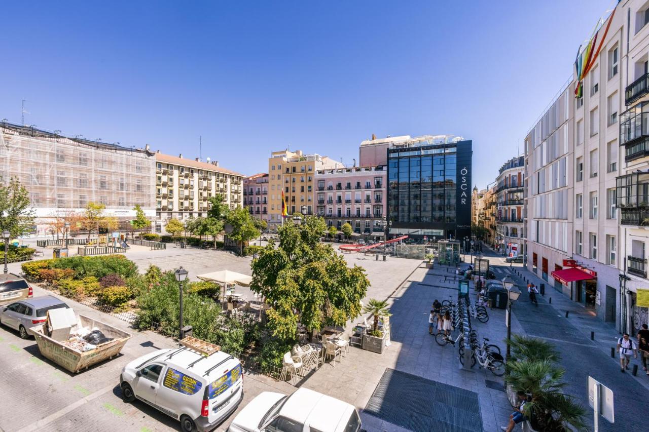 Amazing Flat 5 Balconies In Chueca - Gran Via Apartment Madrid Exterior foto